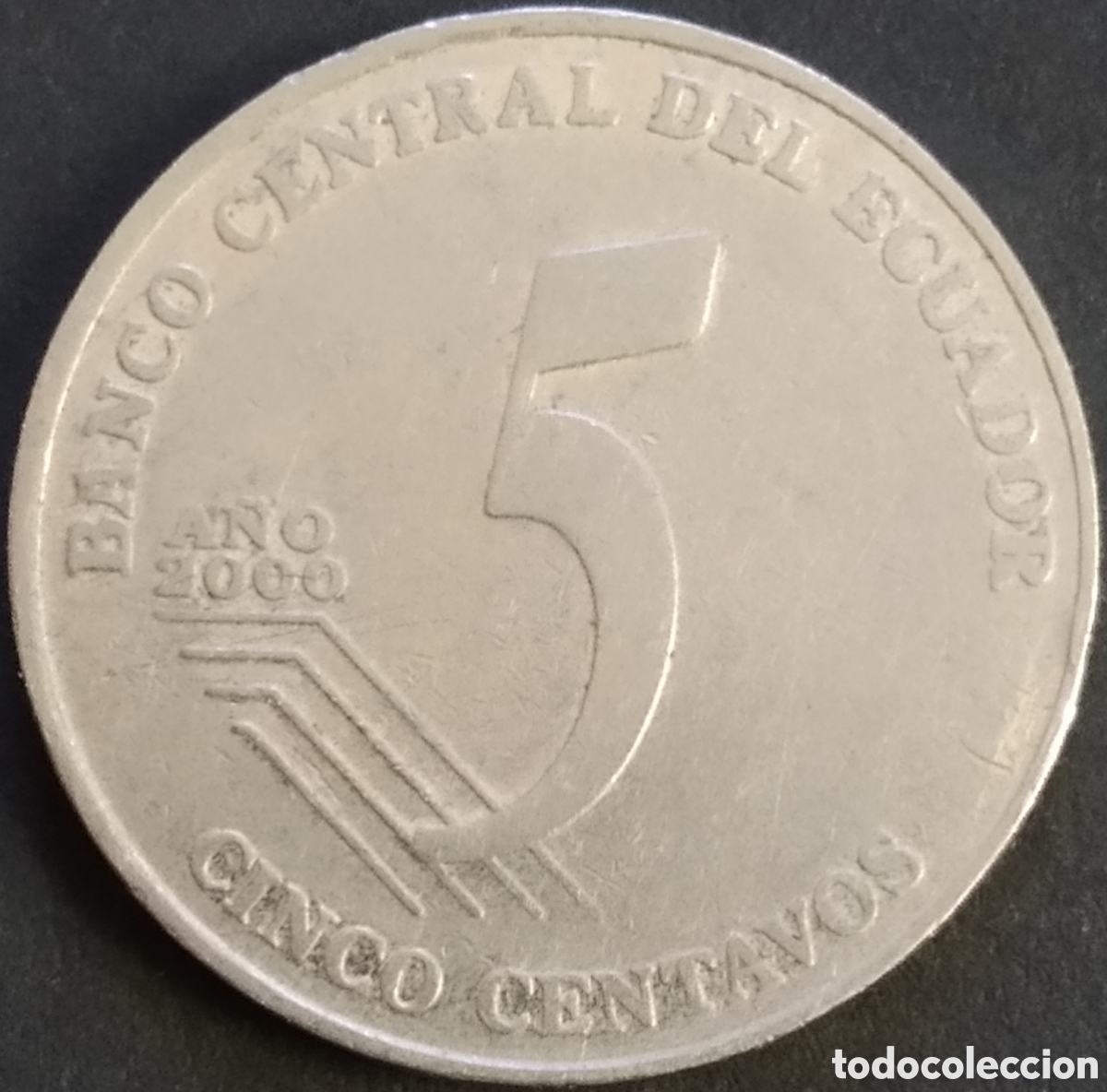 Monedas antiguas de Am&eacute;rica: MONEDA - ECUADOR 5 CENTAVOS 2000 - Foto 1