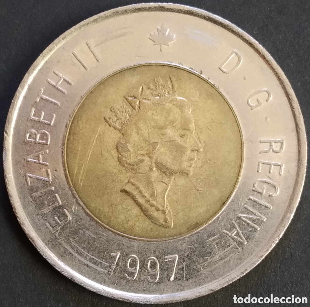 Monedas antiguas de Am&eacute;rica: MONEDA - CANADA 2 DOLLARES 1997 - Foto 2