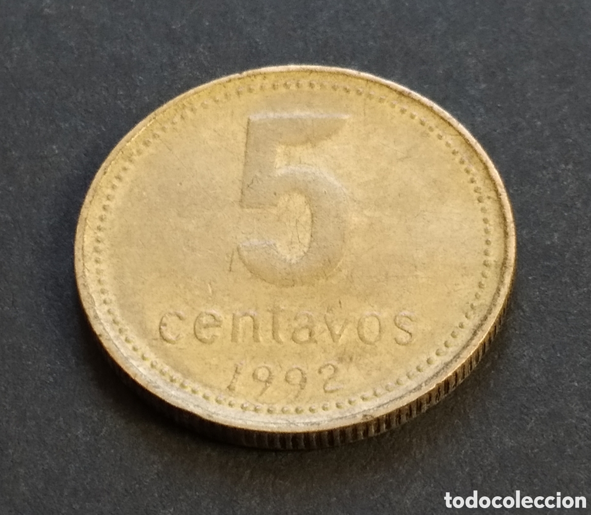Monedas antiguas de Am&eacute;rica: MONEDA - ARGENTINA 5 CENTAVOS 1992 - Foto 3