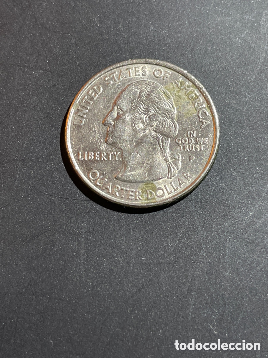 Monedas antiguas de Am&eacute;rica: 1/4 dollar a&ntilde;i 2000 EEUU - Foto 1