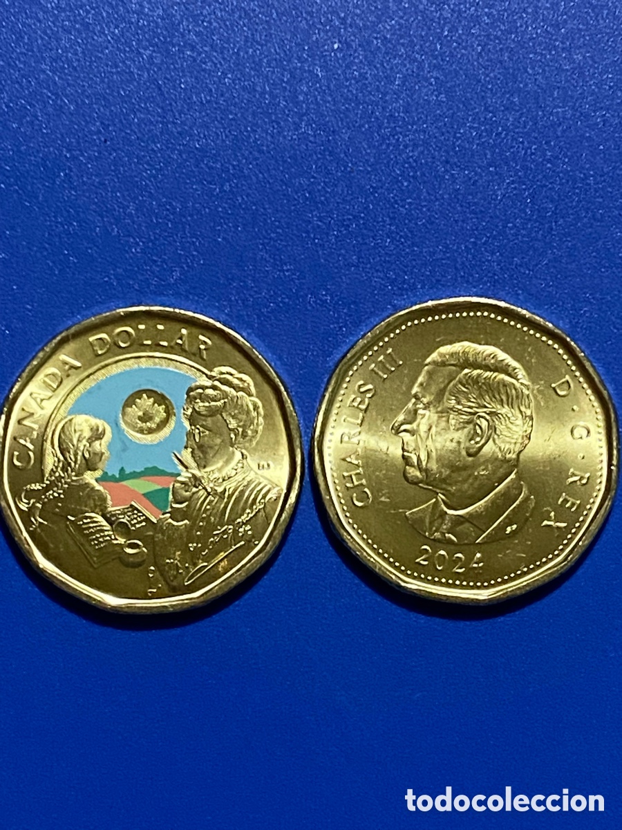 Monedas antiguas de Am&eacute;rica: Canada 1 dolar 2024 Montgomery - Foto 1