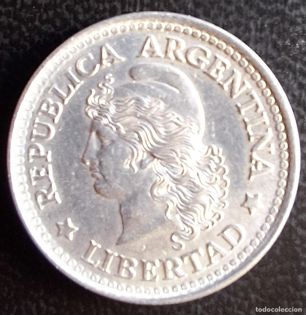Monedas antiguas de Am&eacute;rica: 5 Centavos 1970 - Argentina - Foto 2
