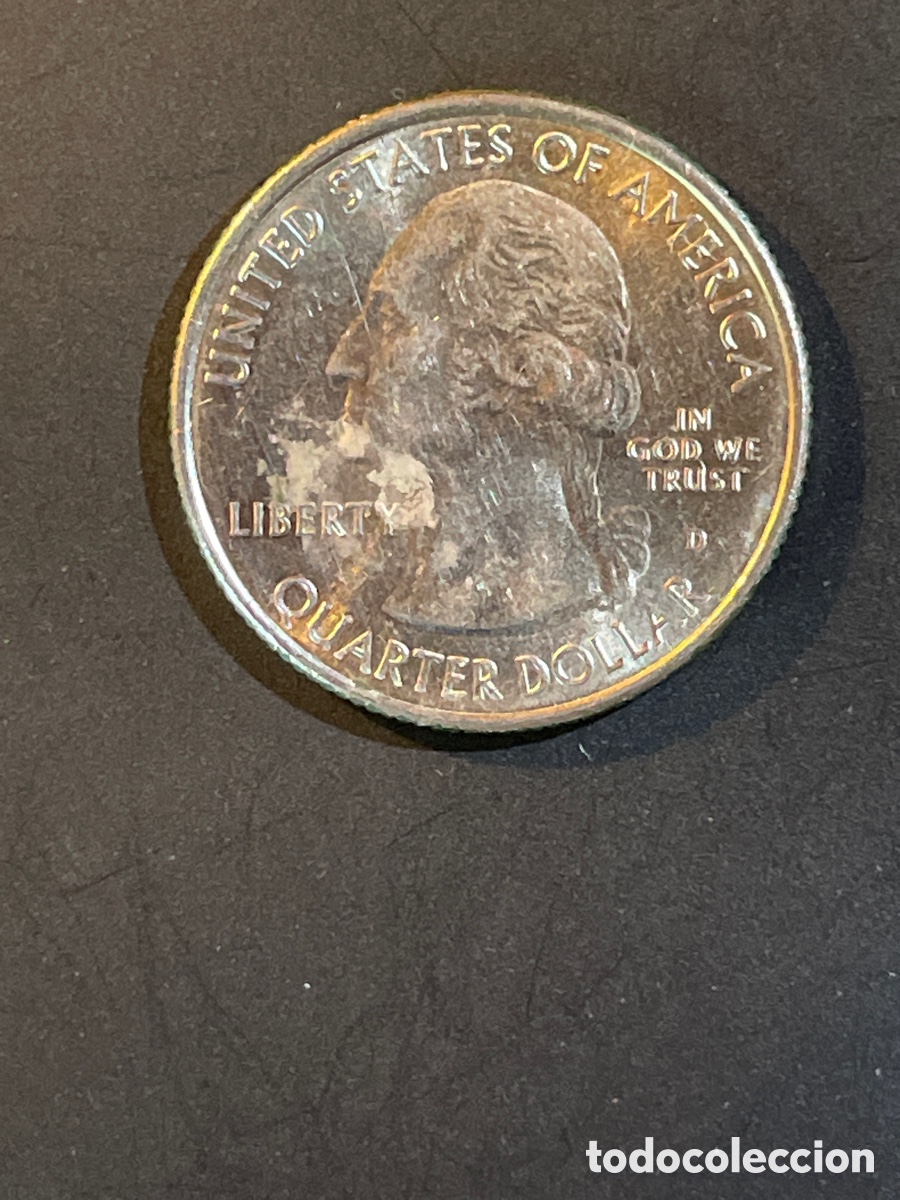 Monedas antiguas de Am&eacute;rica: 1/4 d&oacute;lar a&ntilde;o 2013 EEUU - Foto 2