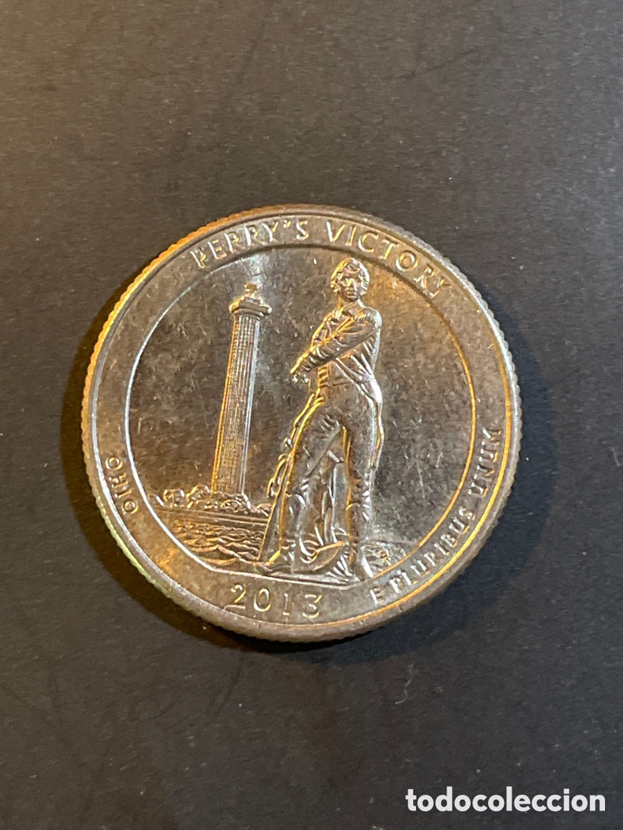Monedas antiguas de Am&eacute;rica: 1/4 d&oacute;lar a&ntilde;o 2013 EEUU - Foto 1