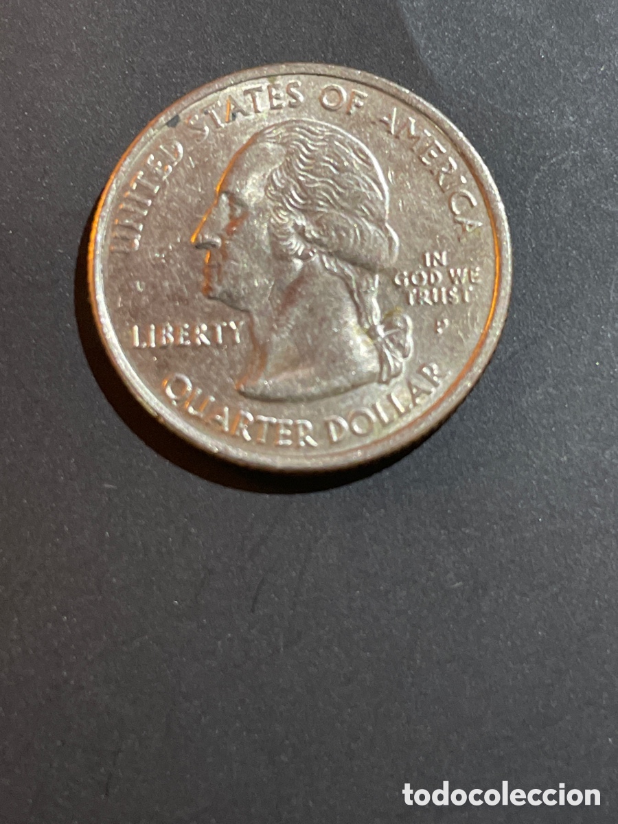 Monedas antiguas de Am&eacute;rica: 1/4 d&oacute;lar EEUU a&ntilde;o 2007 - Foto 2