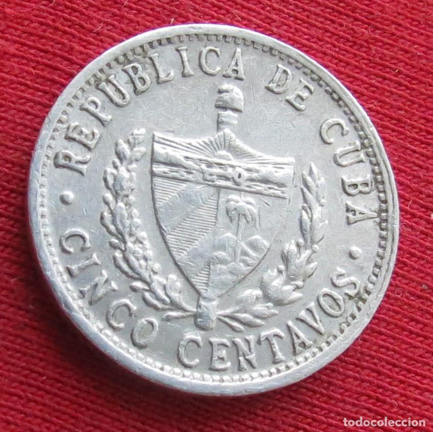 Monedas antiguas de Am&eacute;rica: Cuba 5 centavos 1968 #1 ,,, - Foto 2