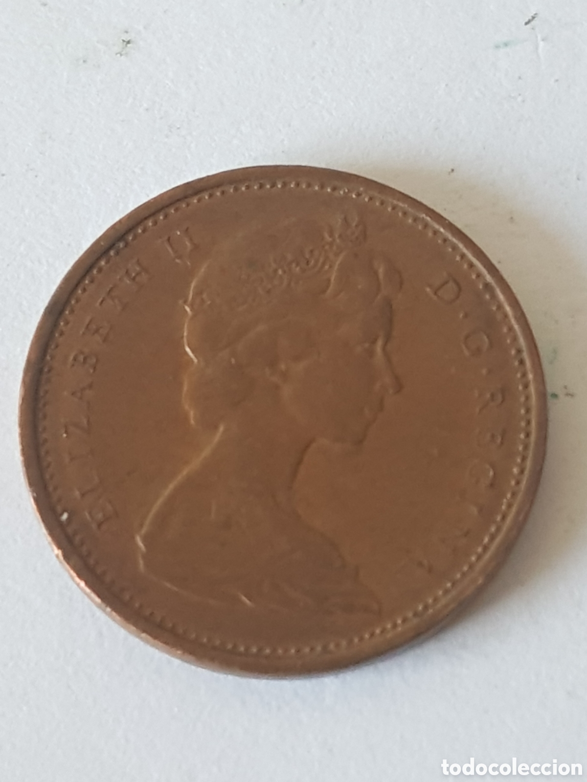 Monedas antiguas de Am&eacute;rica: 1 Cent Canada 1965 C&eacute;ntimo - Foto 2