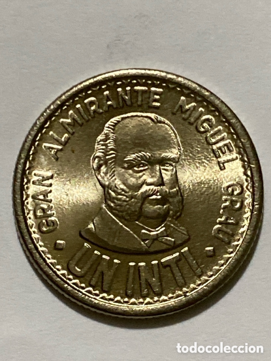 Monedas antiguas de Am&eacute;rica: Peru 1 Intis 1986 Sc - Foto 1