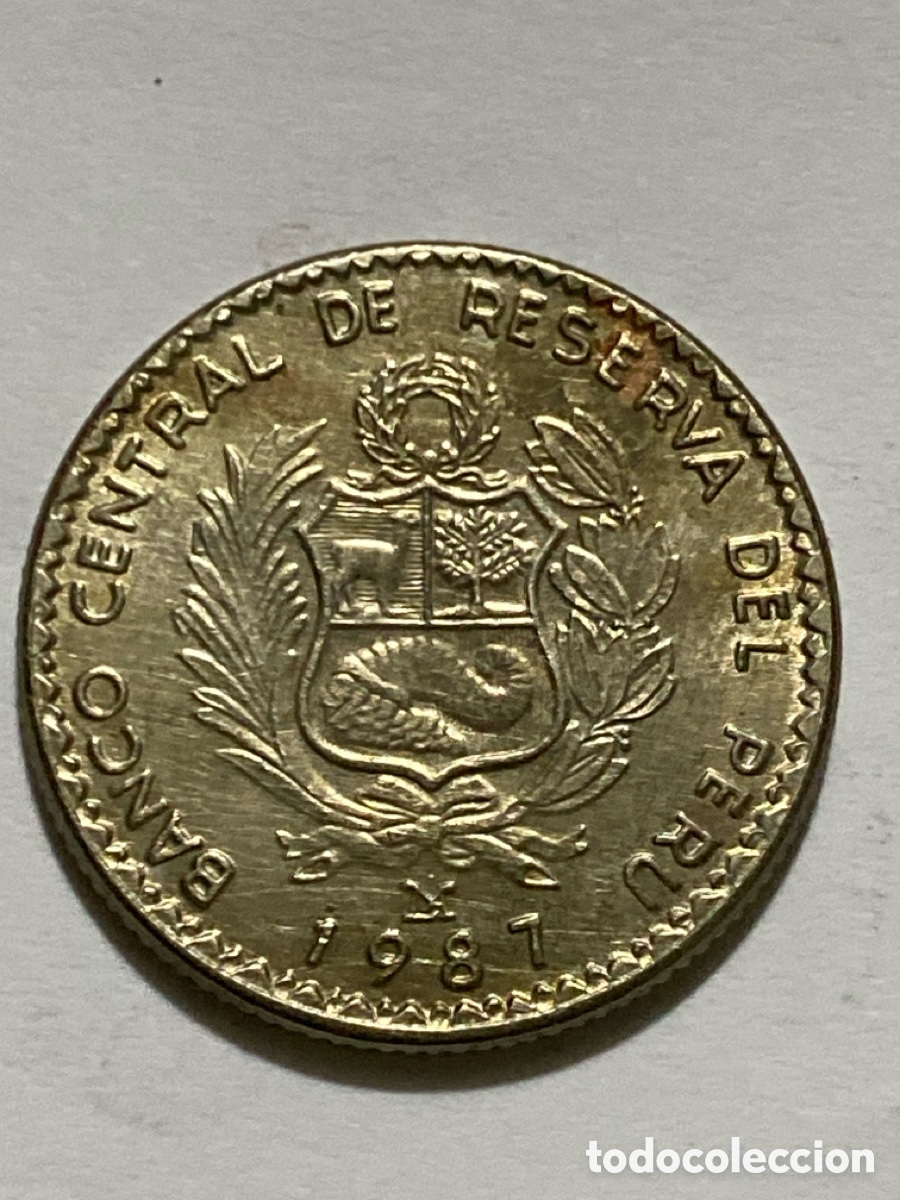 Monedas antiguas de Am&eacute;rica: Per&uacute; 1 Inti 1987 Peru - Foto 2