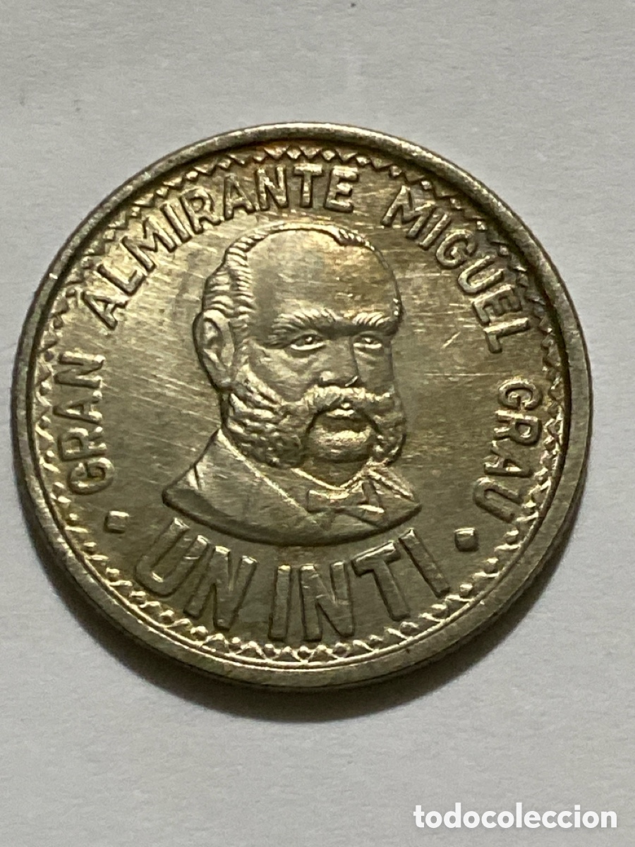 Monedas antiguas de Am&eacute;rica: Per&uacute; 1 Inti 1987 Peru - Foto 1