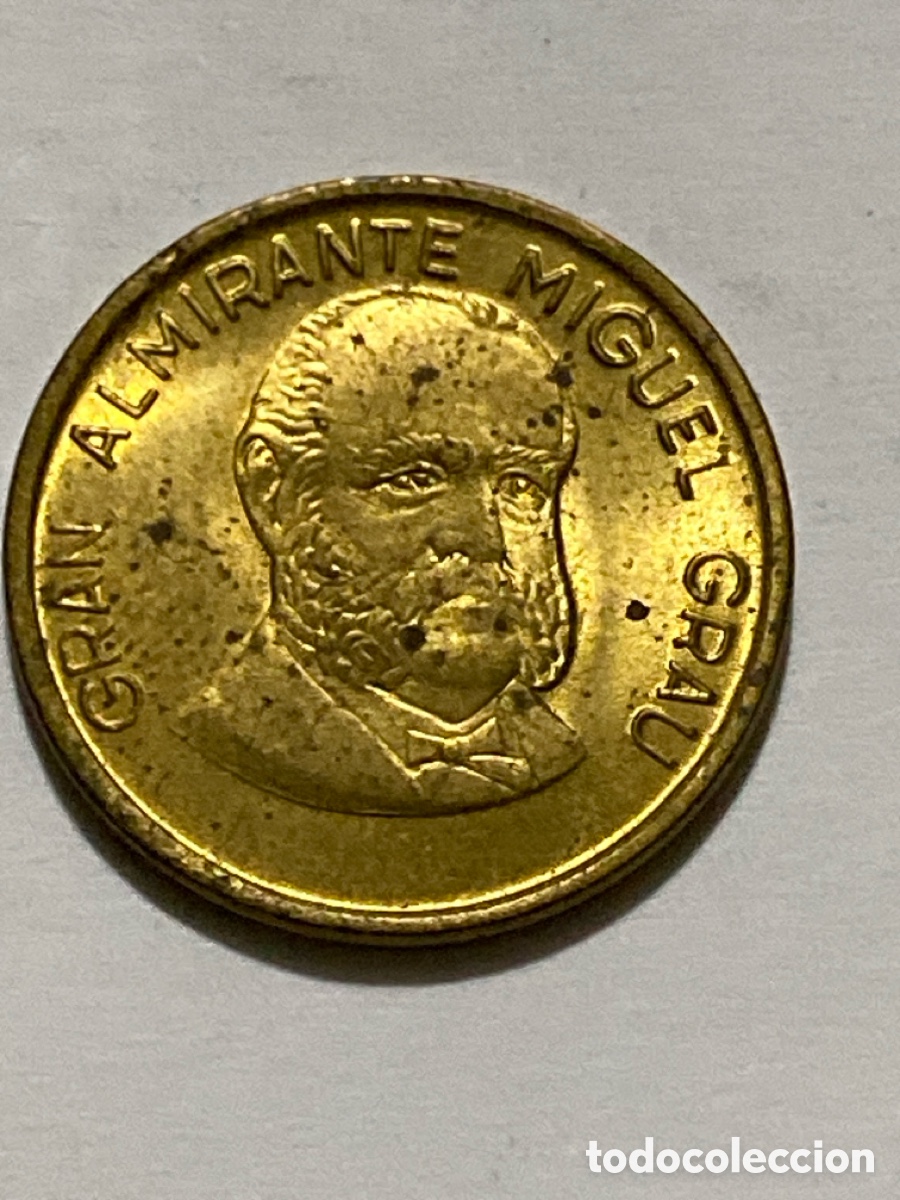 Monedas antiguas de Am&eacute;rica: Peru 20 centimos 1987 - Foto 1