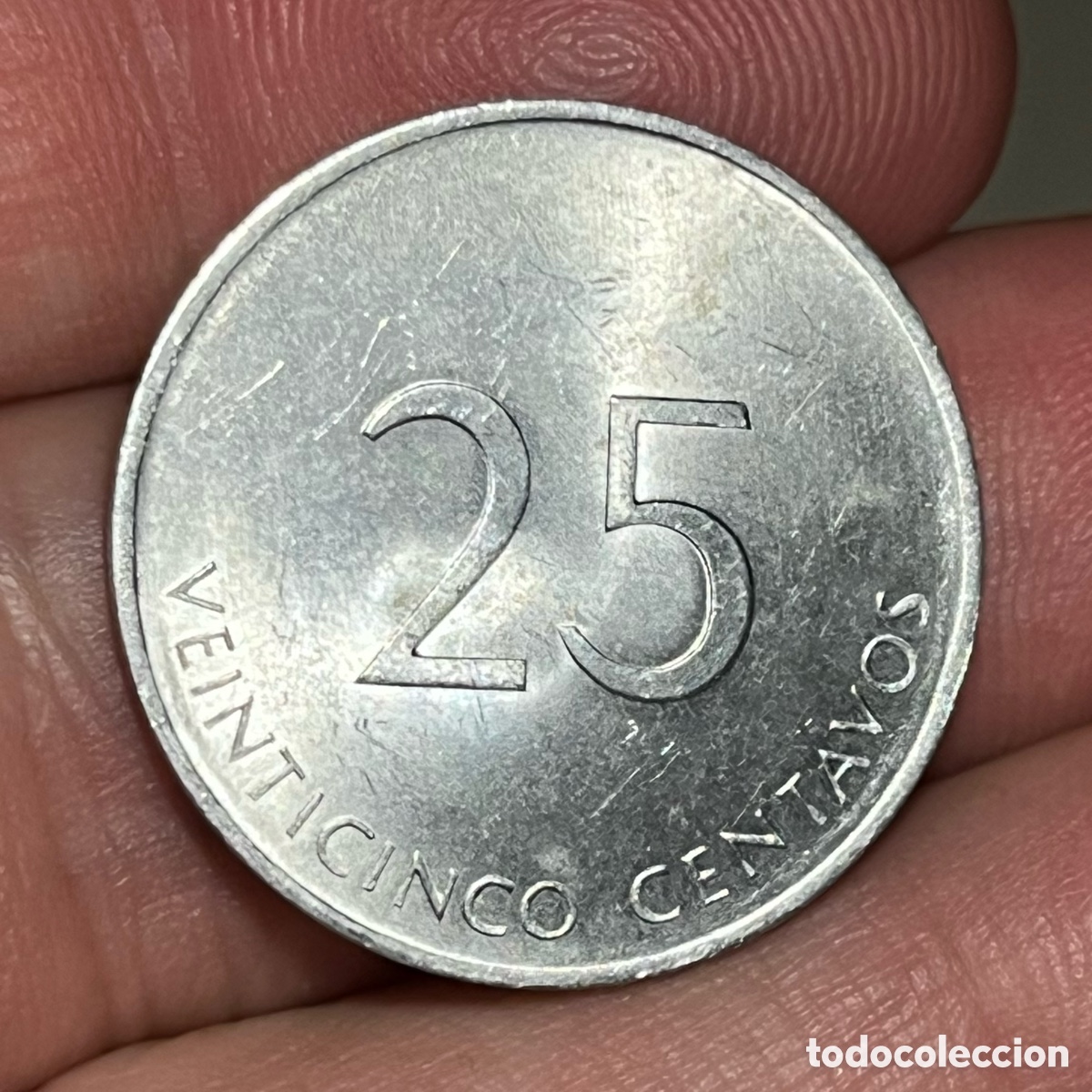 Monedas antiguas de Am&eacute;rica: 25 centavos 1988 Cuba - Foto 2
