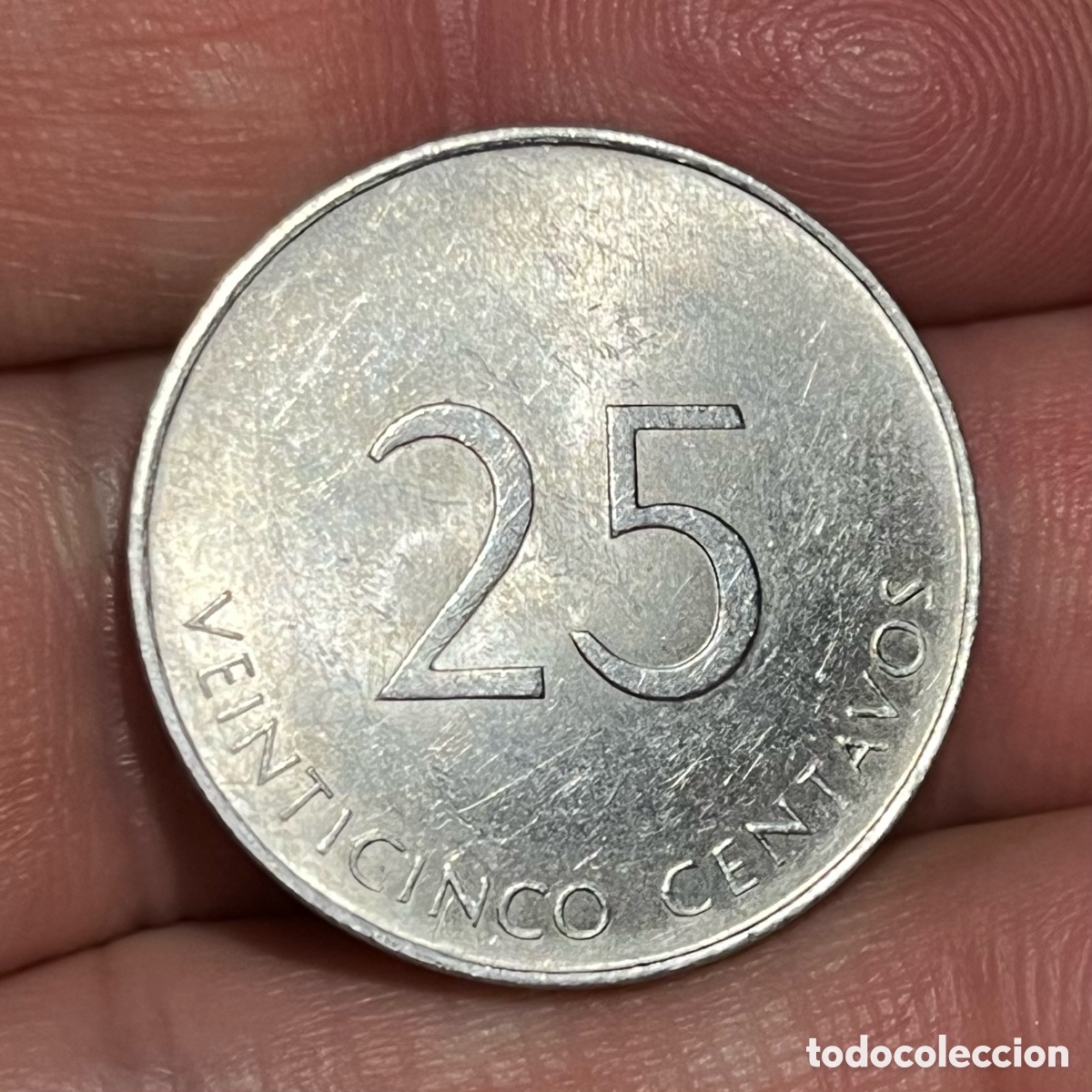 Monedas antiguas de Am&eacute;rica: 25 centavos 1988 Cuba - Foto 2