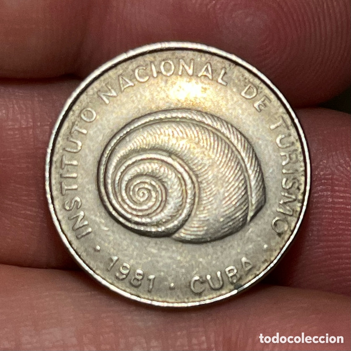 Monedas antiguas de Am&eacute;rica: 5 centavos 1981 Cuba - Foto 1