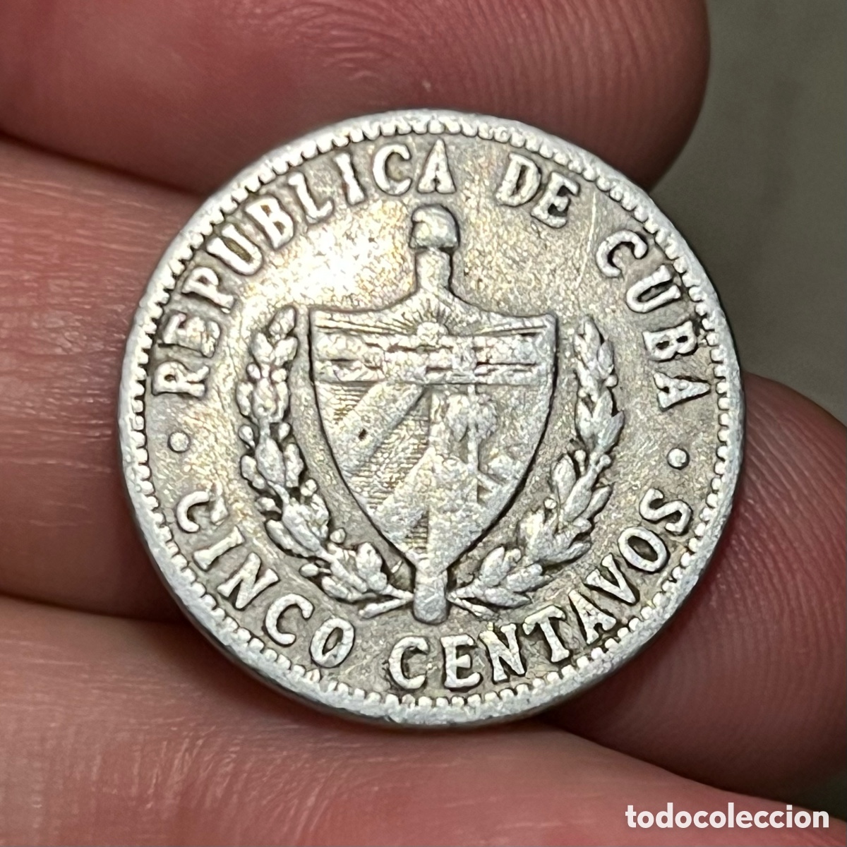 Monedas antiguas de Am&eacute;rica: 5 centavos 1963 Cuba - Foto 2