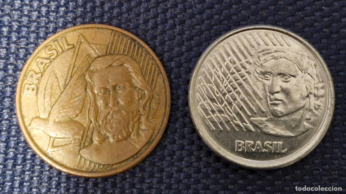 Monedas antiguas de Am&eacute;rica: Lote 3 monedas de Brasil - Foto 2
