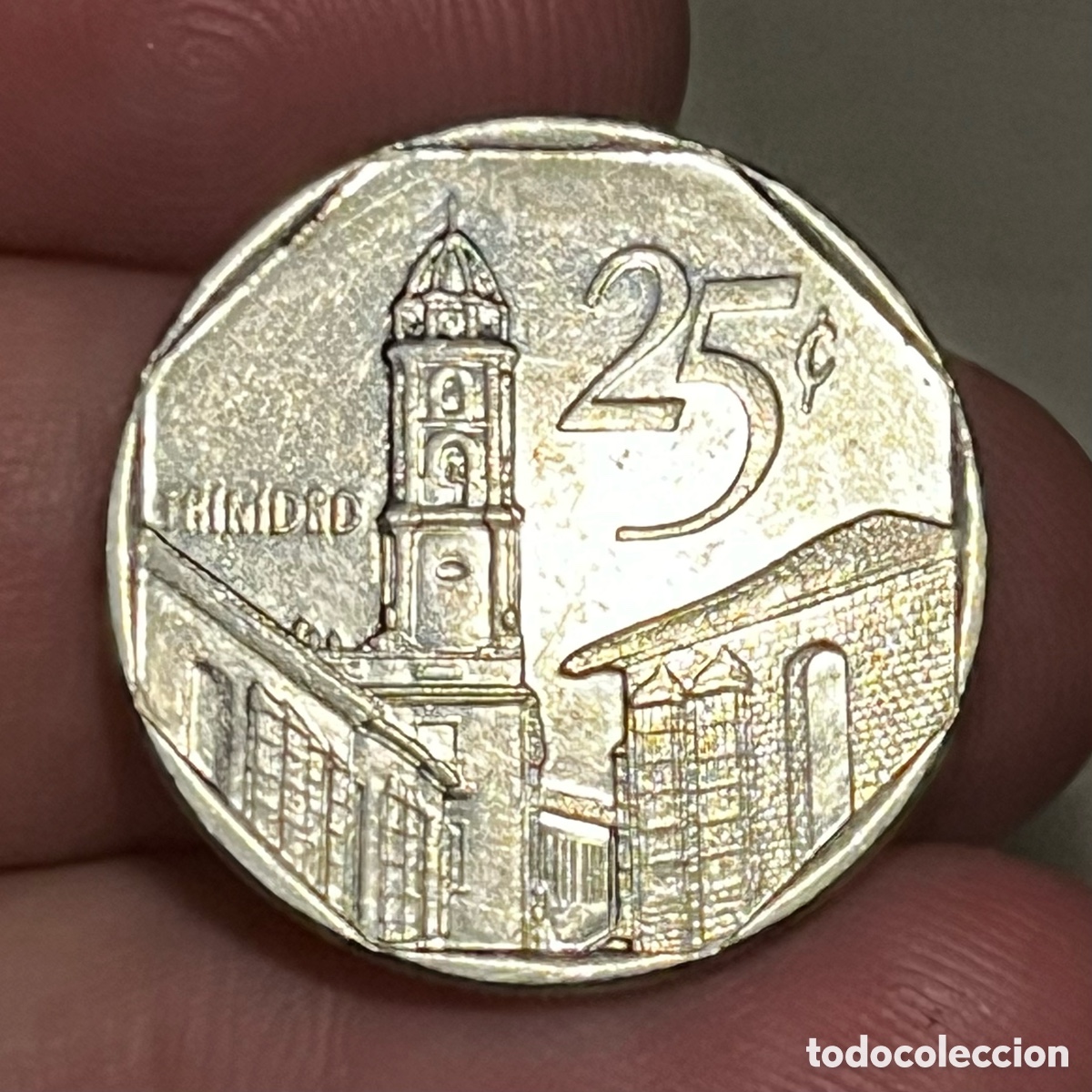 Monedas antiguas de Am&eacute;rica: 25 centavos 1994 Cuba - Foto 2