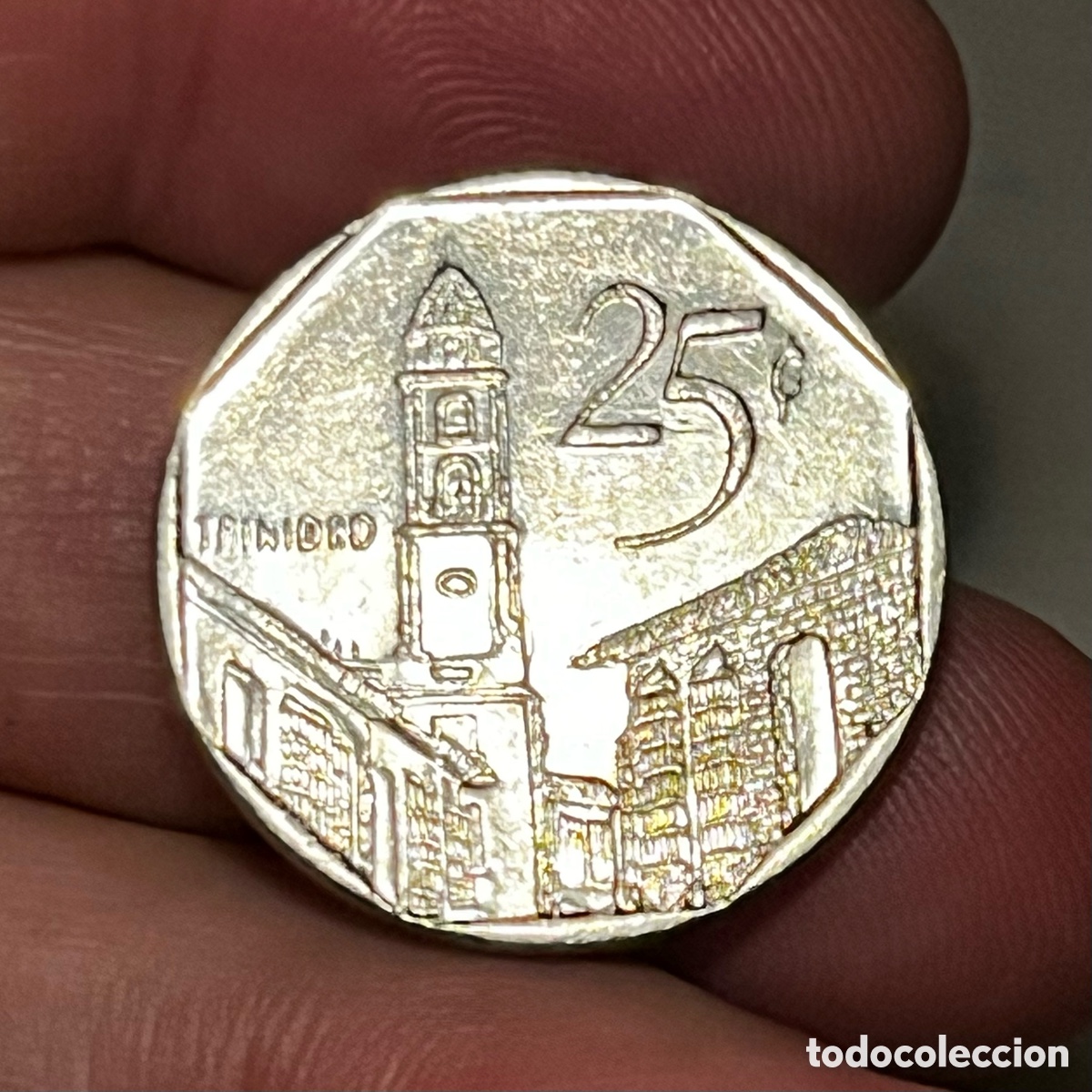Monedas antiguas de Am&eacute;rica: 25 centavos 2006 Cuba - Foto 2