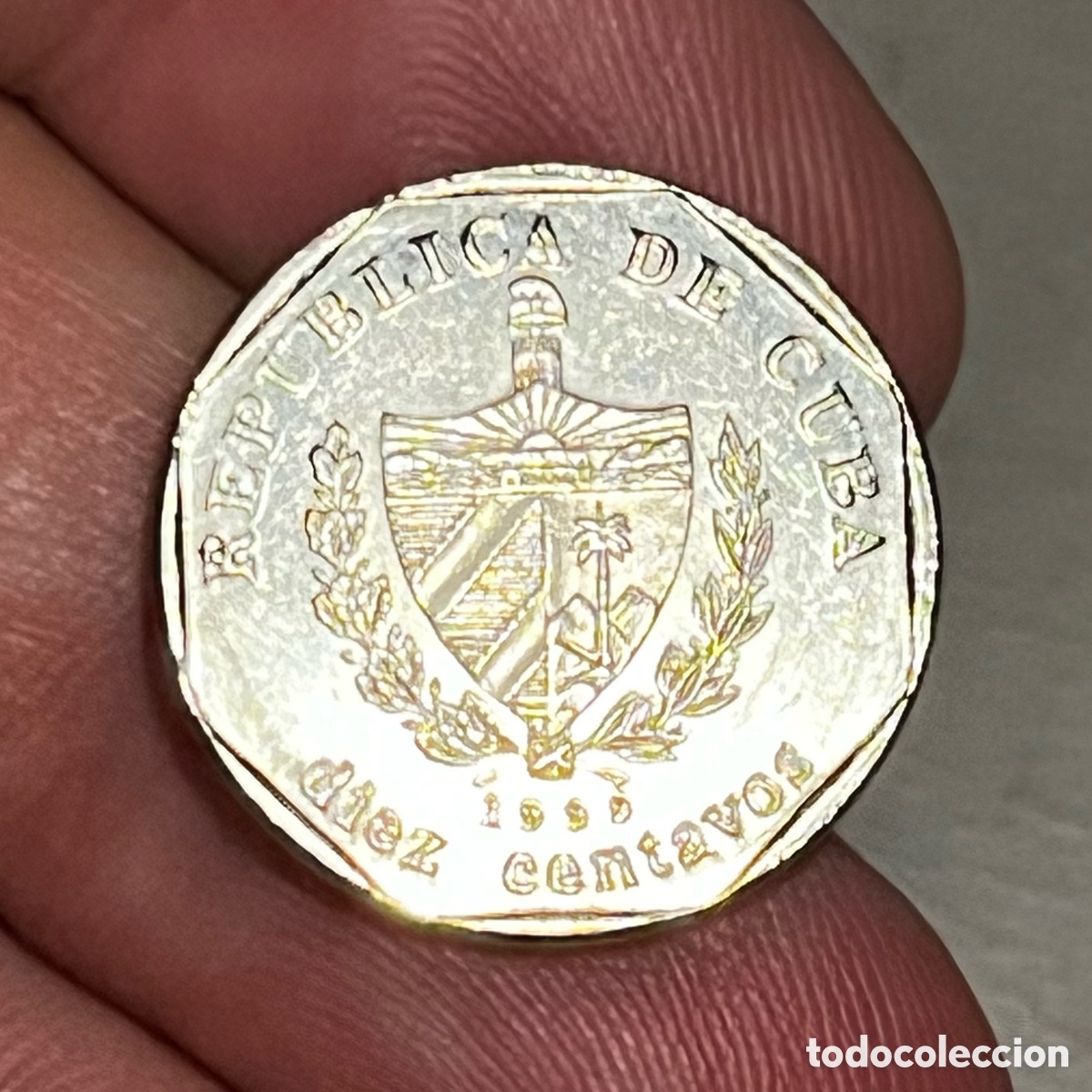 Monedas antiguas de Am&eacute;rica: 10 centavos 1999 Cuba - Foto 1
