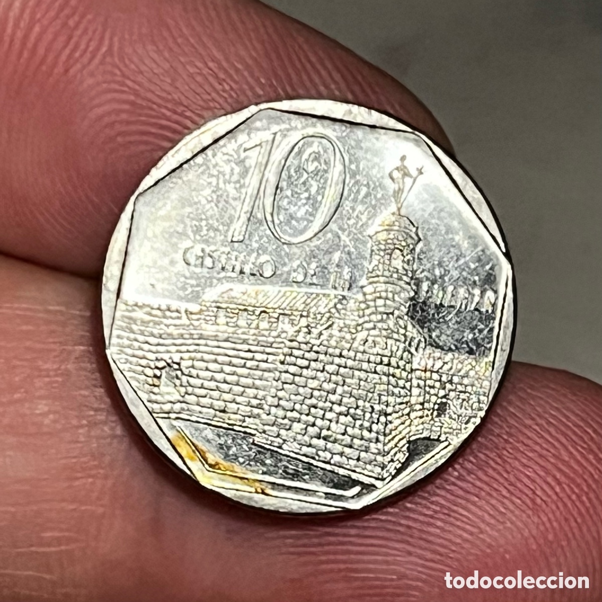 Monedas antiguas de Am&eacute;rica: 10 centavos 2000 Cuba - Foto 2