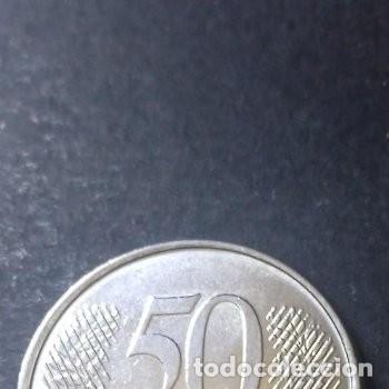 Monedas antiguas de Am&eacute;rica: Moneda 50 centavos 1994 Brasil - Foto 2
