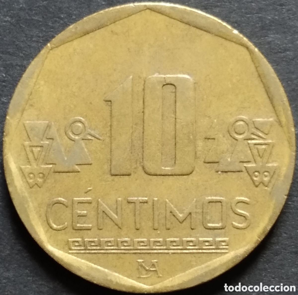 Monedas antiguas de Am&eacute;rica: MONEDA - PER&Uacute; 10 CENTIMOS 2015 - Foto 1