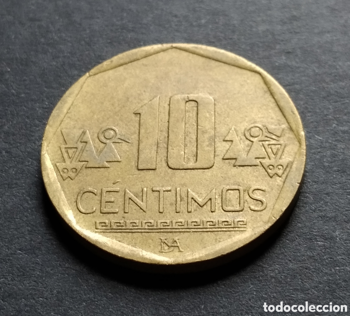 Monedas antiguas de Am&eacute;rica: MONEDA - PER&Uacute; 10 CENTIMOS 2015 - Foto 3