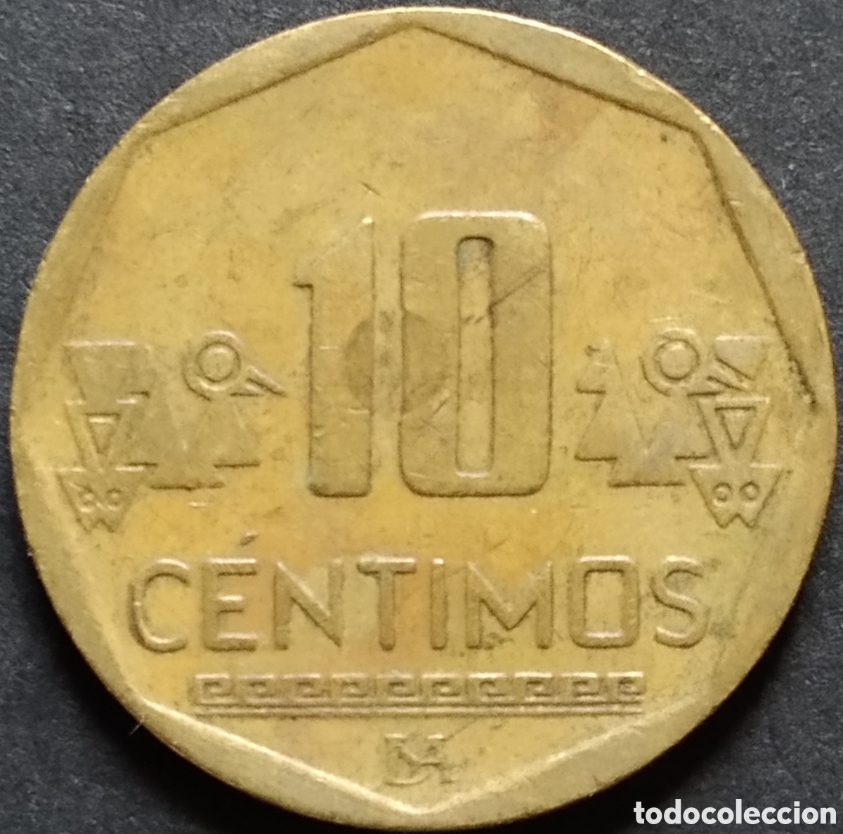 Monedas antiguas de Am&eacute;rica: MONEDA - PER&Uacute; 10 CENTIMOS 2012 - Foto 1