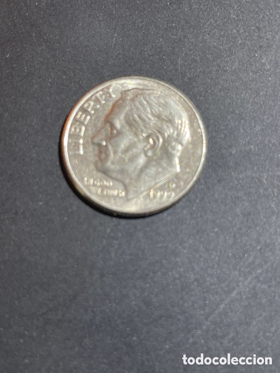 Monedas antiguas de Am&eacute;rica: 1 dime EEUU a&ntilde;o 1999 - Foto 1
