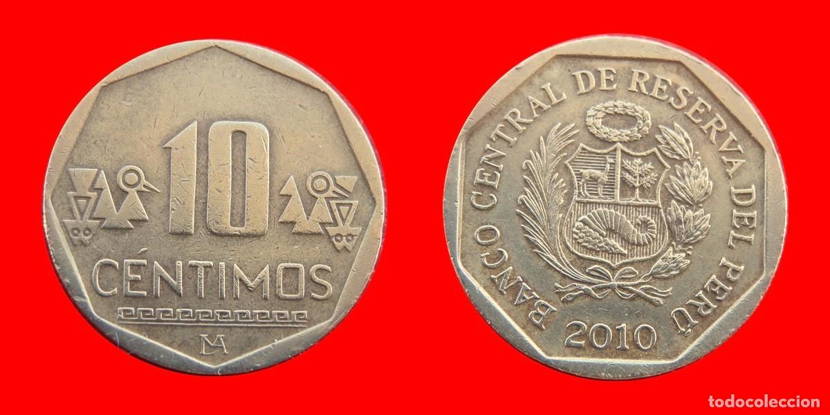 Monedas antiguas de Am&eacute;rica: 10 CENTIMOS 2010 PERU-116658 - Foto 1