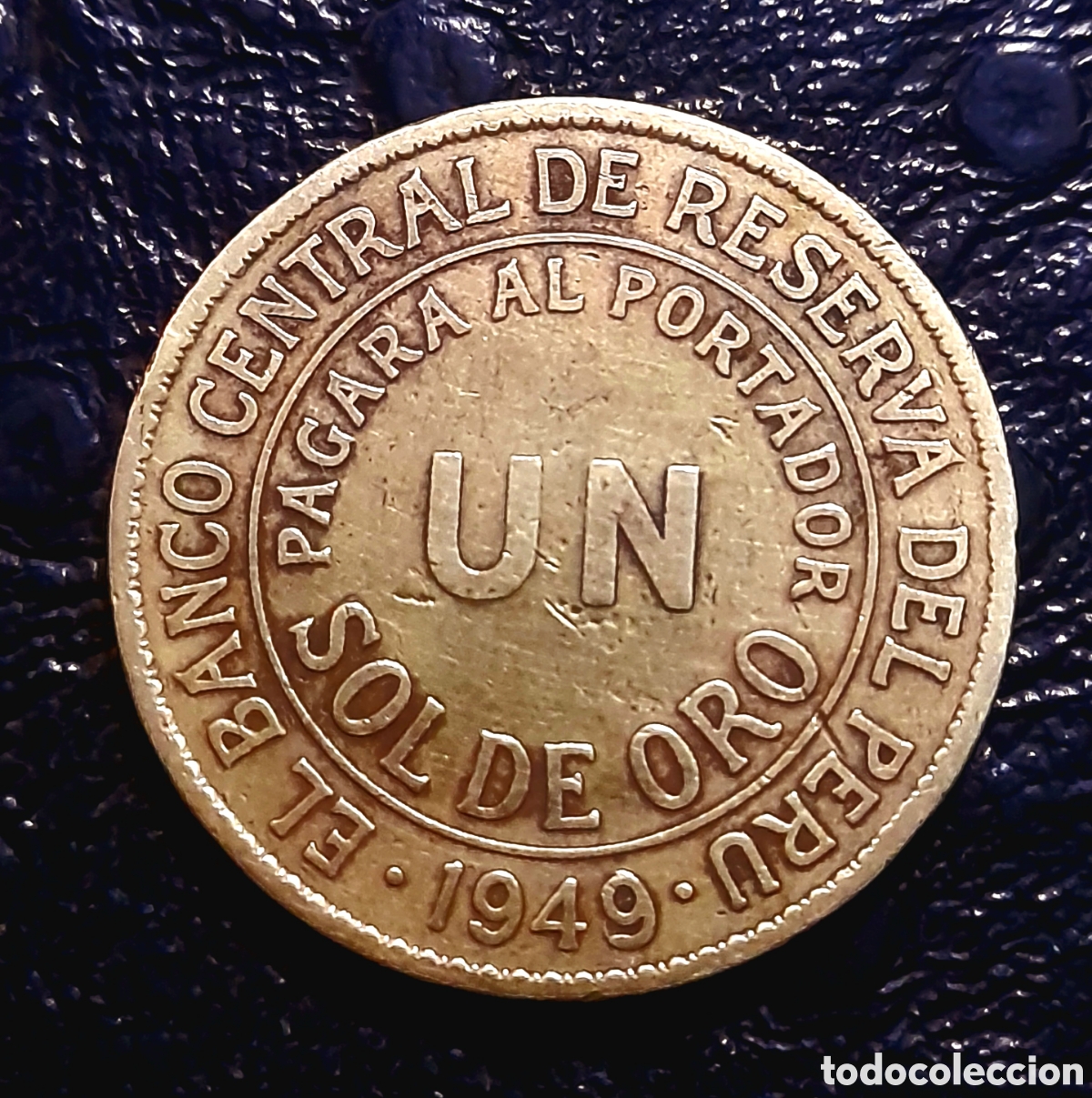 Monedas antiguas de Am&eacute;rica: UN SOL DE PER&Uacute; A&Ntilde;O 1949. - Foto 2