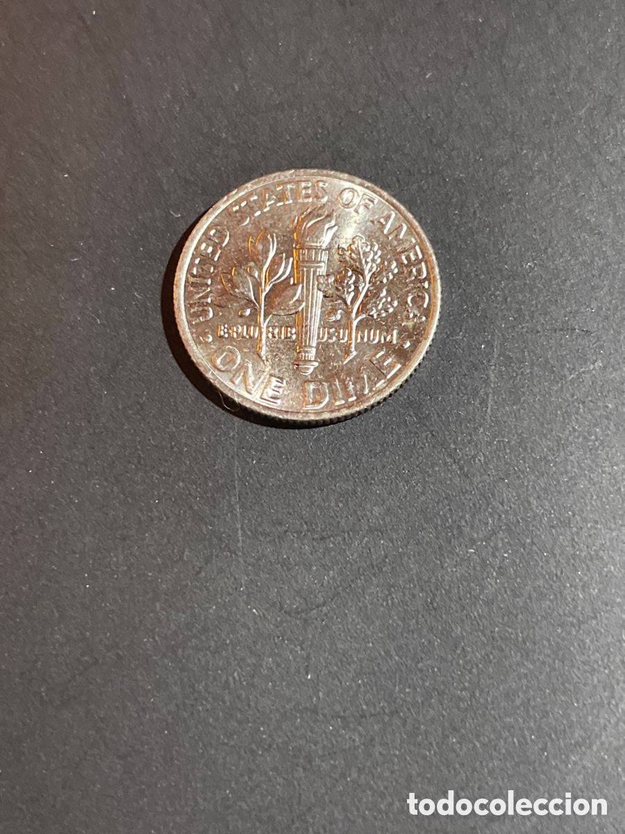 Monedas antiguas de Am&eacute;rica: ONE dime EEUU a&ntilde;o 2015 - Foto 2