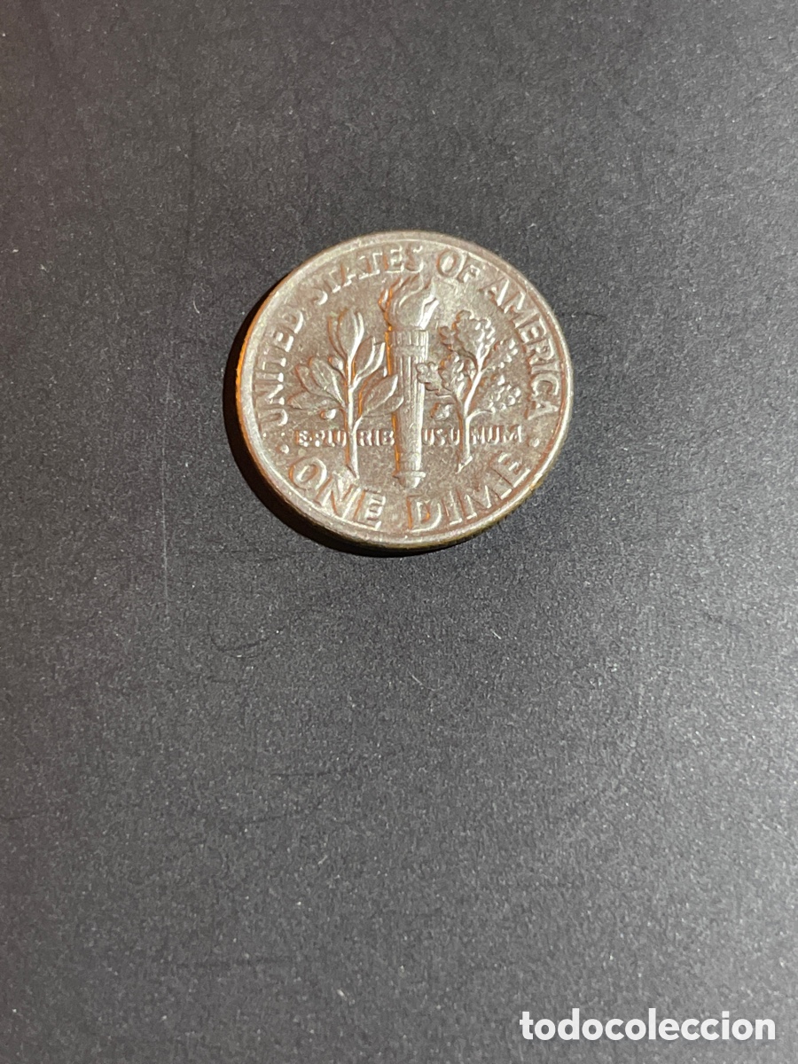 Monedas antiguas de Am&eacute;rica: ONE dime EEUU a&ntilde;o 1994 - Foto 2
