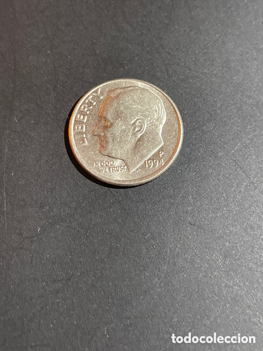 Monedas antiguas de Am&eacute;rica: ONE dime EEUU a&ntilde;o 1994 - Foto 1