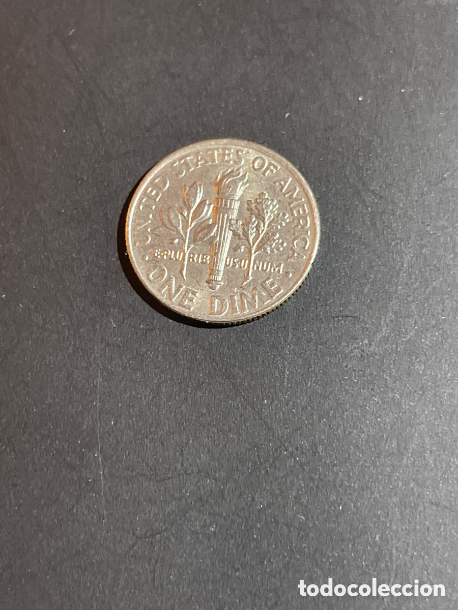 Monedas antiguas de Am&eacute;rica: ONE dime EEUU a&ntilde;o 2013 - Foto 2