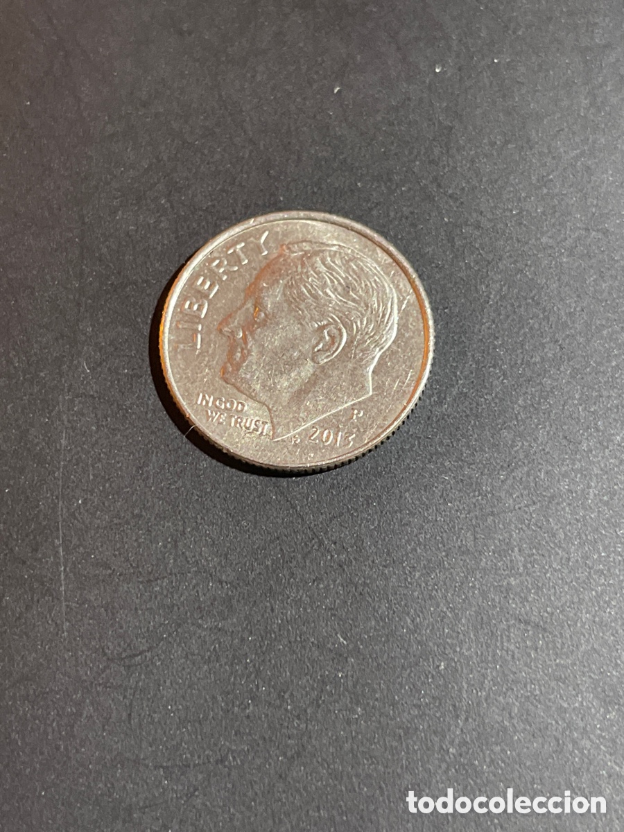 Monedas antiguas de Am&eacute;rica: ONE dime EEUU a&ntilde;o 2013 - Foto 1