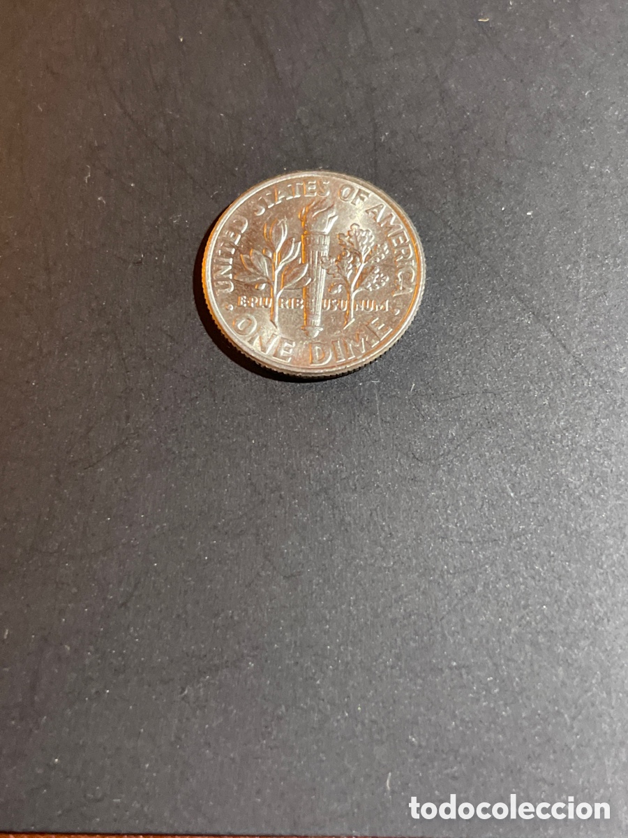 Monedas antiguas de Am&eacute;rica: ONE dime a&ntilde;o 2002 EEUU - Foto 1