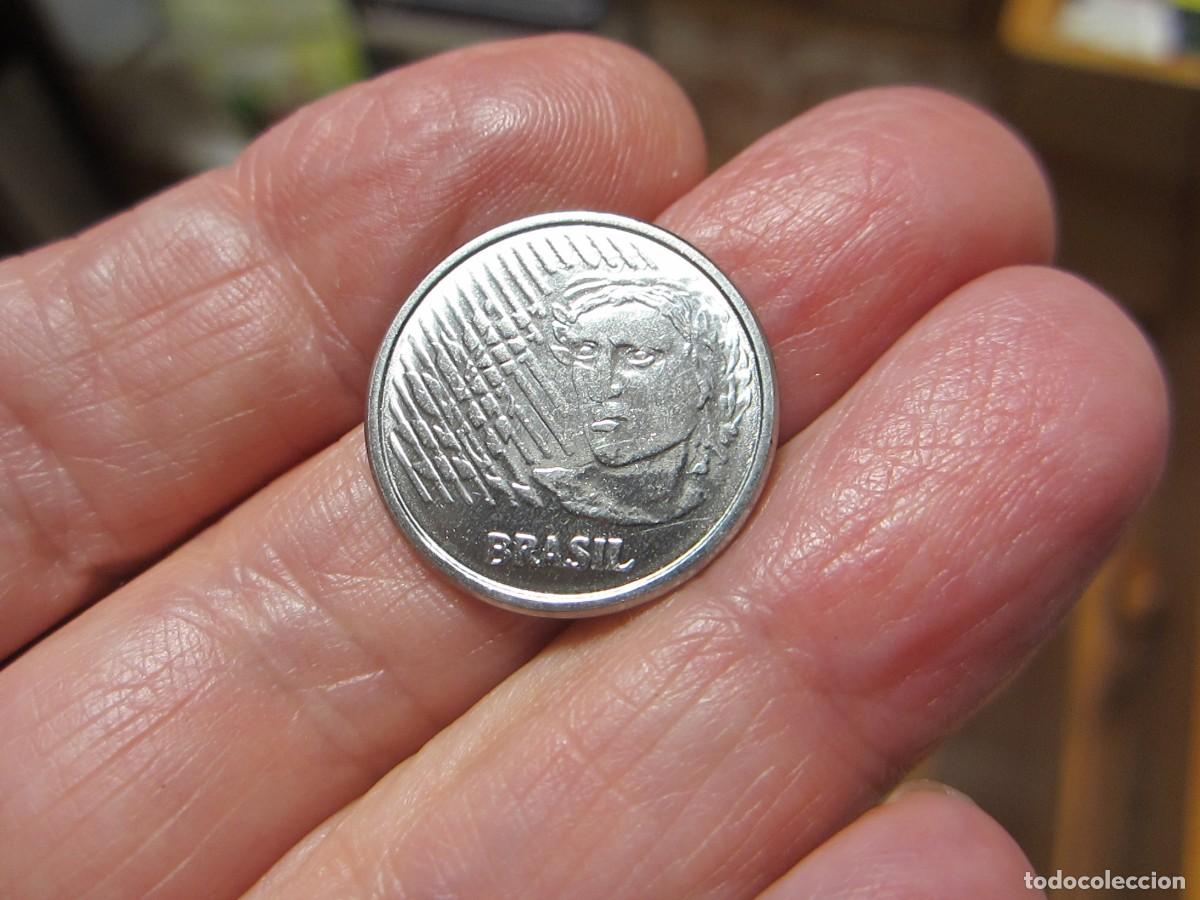 Monedas antiguas de Am&eacute;rica: MONEDA DE BRASIL DE 5 CENTAVOS DE 1995 SC - Foto 1