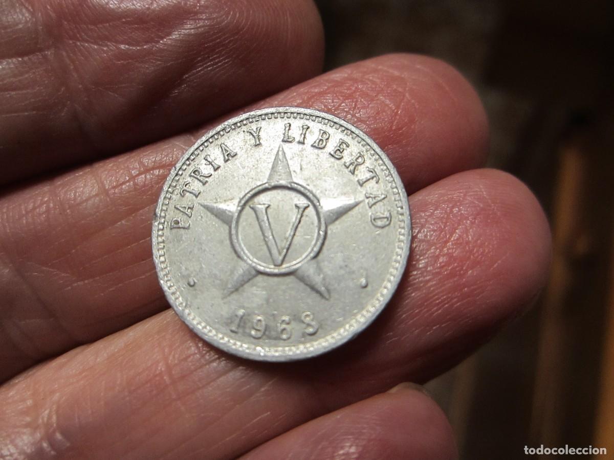 Monedas antiguas de Am&eacute;rica: MONEDA DE CUBA DE 5 CENTAVOS DE 1968 - Foto 1