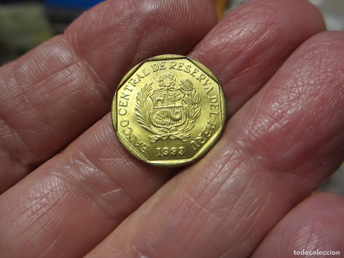 Monedas antiguas de Am&eacute;rica: MONEDA DE PERU DE 5 C&Eacute;NTIMOS DE 1993 SC - Foto 1