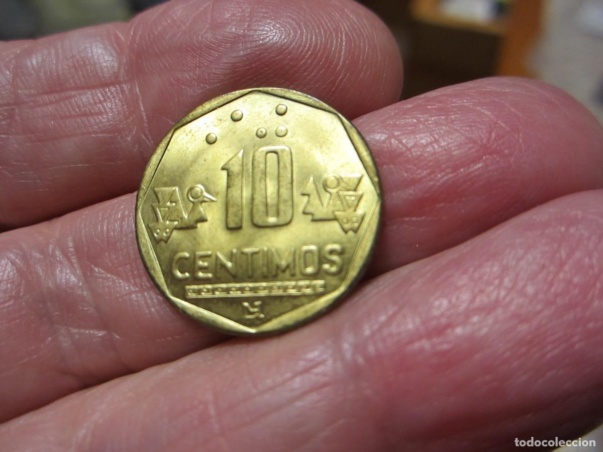 Monedas antiguas de Am&eacute;rica: MONEDA DE PERU DE 10 C&Eacute;NTIMOS DE 1994 SC - Foto 2