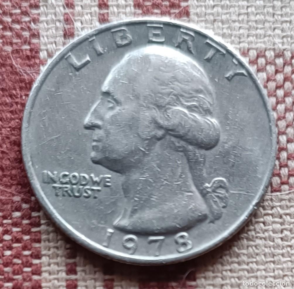 Monedas antiguas de Am&eacute;rica: Moneda quarter dollar 1978 - U.S.A. - Foto 1
