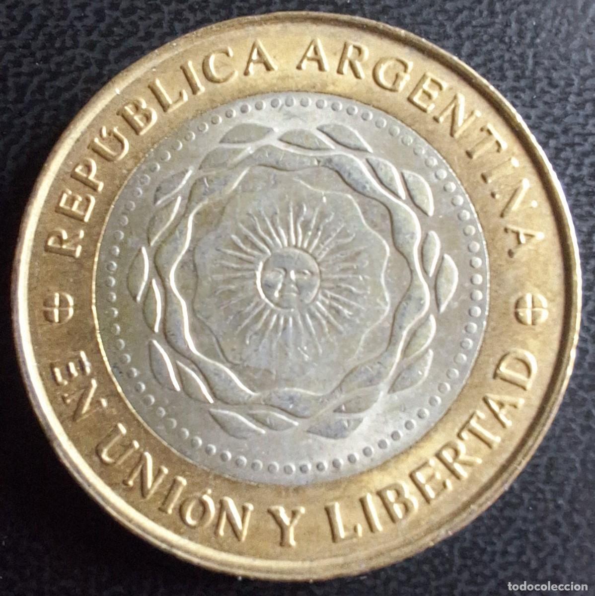 Monedas antiguas de Am&eacute;rica: 2 Pesos 2014 - Argentina - Foto 2