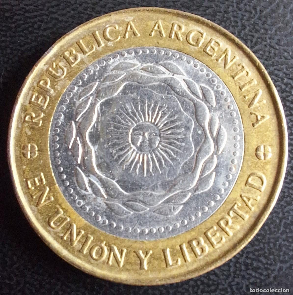 Monedas antiguas de Am&eacute;rica: 2 Pesos 2011 - Argentina - Foto 2