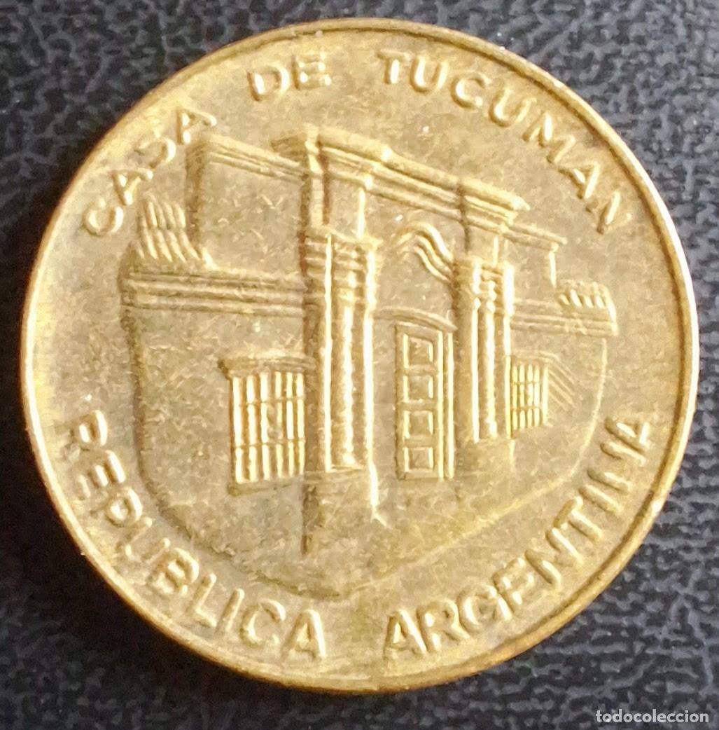 Monedas antiguas de Am&eacute;rica: 10 Pesos 1985 - Argentina - Foto 2
