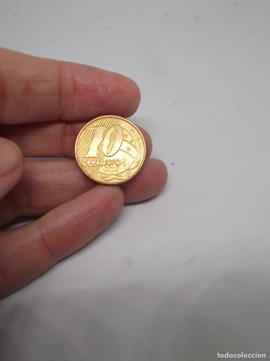 Monedas antiguas de Am&eacute;rica: Moneda de Brasil del 2019 - Foto 2