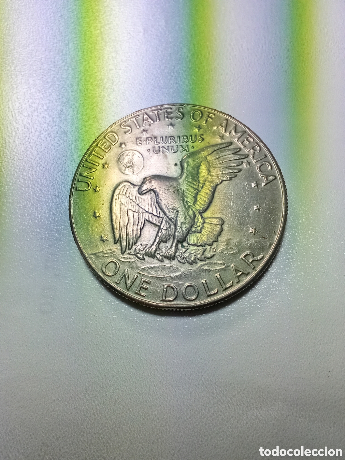 Monedas antiguas de Am&eacute;rica: Moneda 1 d&oacute;lar, 1974. Dollar - Foto 1