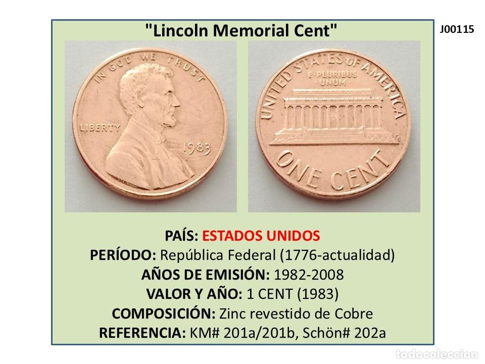 Monedas antiguas de Am&eacute;rica: MONEDA DE 1 CENT (1983) (ESTADOS UNIDOS) - Foto 1