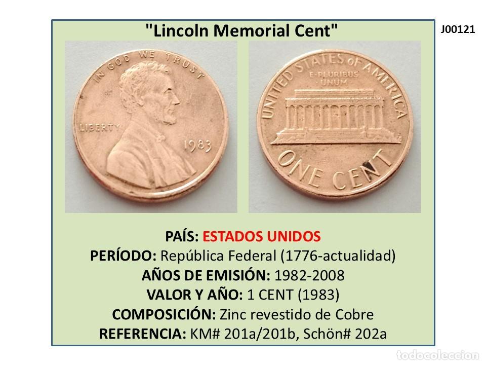 Monedas antiguas de Am&eacute;rica: MONEDA DE 1 CENT (1983) (ESTADOS UNIDOS) - Foto 1
