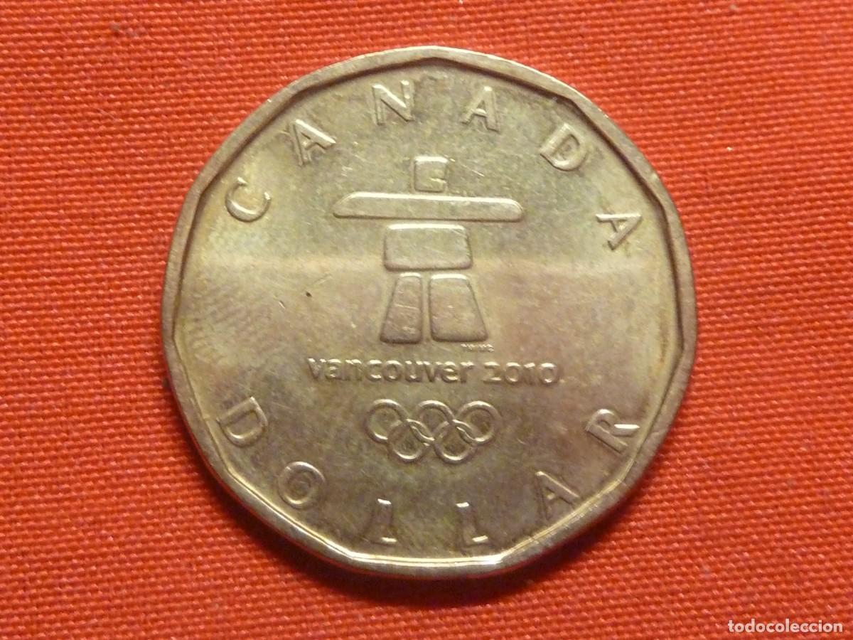 Monedas antiguas de Am&eacute;rica: CANADA DOLLAR DORADA 2010 S/C - Foto 2